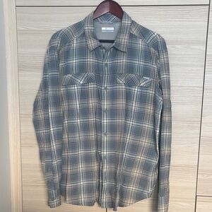 Columbia Omni-Shade Sun Protection Plaid Button-Down Shirt